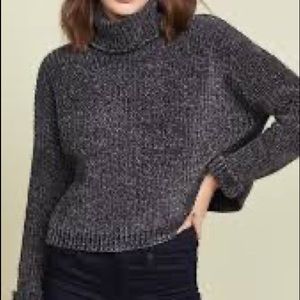 Blank NYC Mica Sweater Dark Grey